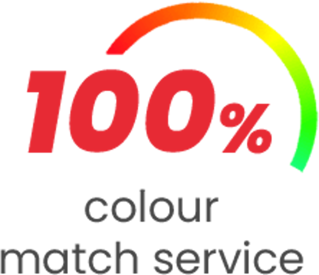 100% colour match service