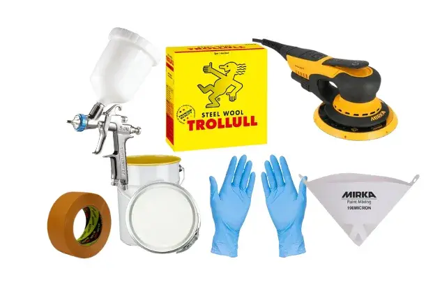 Paint shop consumables products